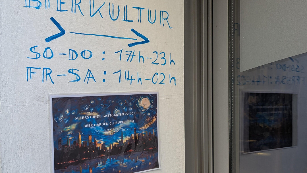 gemalte Öffnungszeiten | © TSG Tourismus Salzburg GmbH, D. Bozek