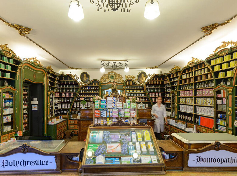 Alte Fürst-Erzbischöfliche Hofapotheke in Salzburg | © Tourismus Salzburg GmbH / G. Breitegger