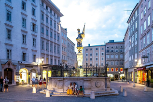St. Florian Fountain at 'Alter Markt' | © Tourismus Salzburg/ G.Breitegger