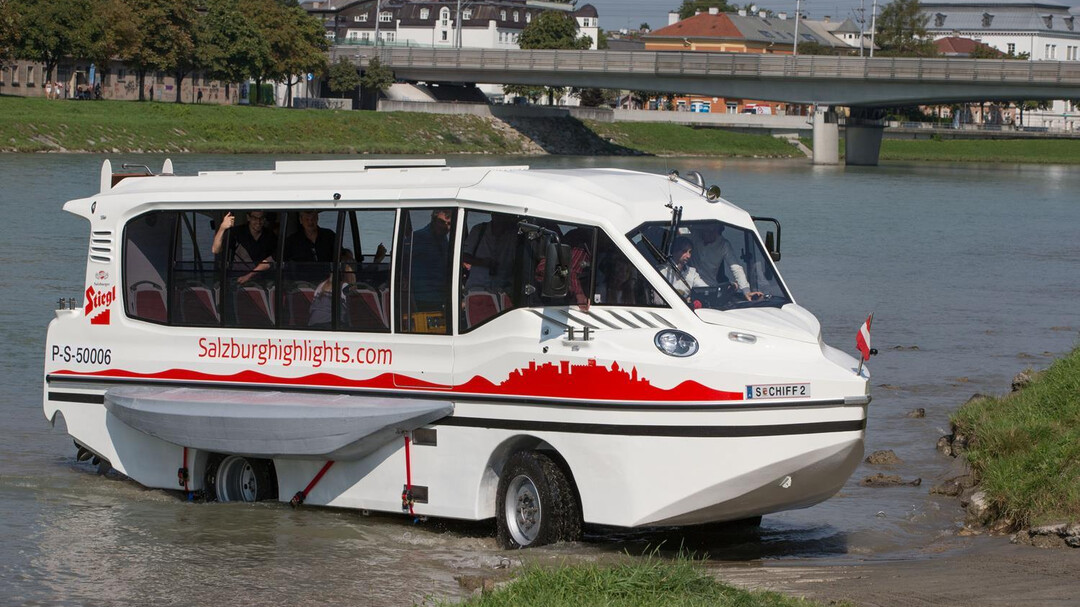 amphibious bus | © Salzburg Highlights, Neumayr