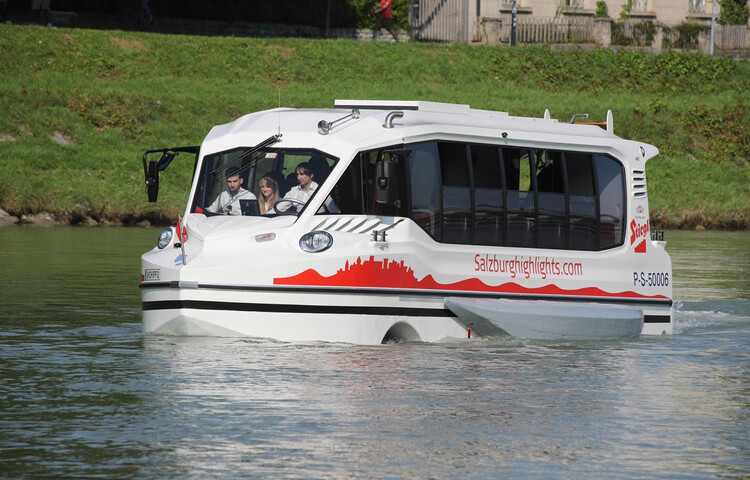 amphibious splash tour | © Salzburg Highlights, Neumayr
