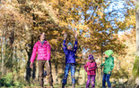 Herbstlaub Familie Au Anthering