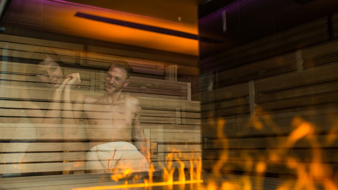 Entspannende Feuersauna im Aqua Salza | © Aqua Salza