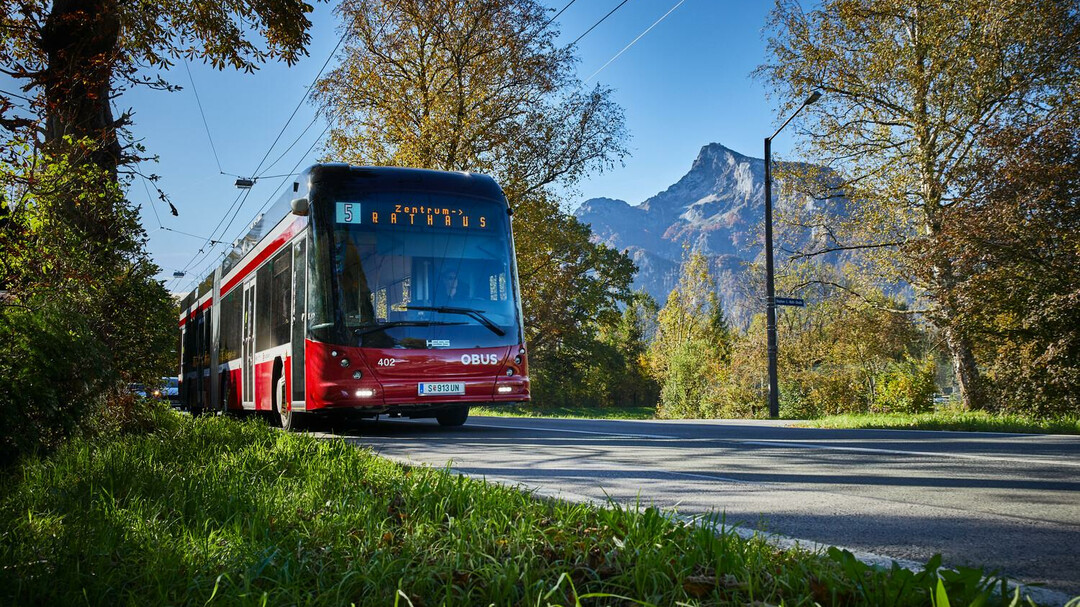 Mit dem Obus ins Grüne | © Salzburg AG
