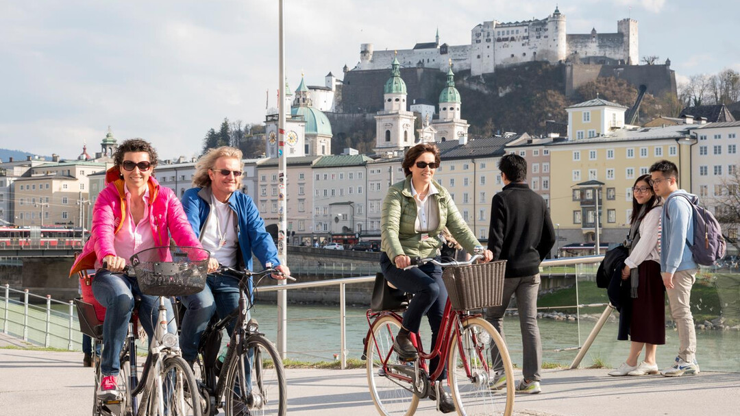 Entlang der Salzach | © Bike & The City / Bettina Salomon