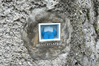 Brickflat "The Reader", Clemens-Holzmeister-Stiege | © Tourismus Salzburg / K. Brugger