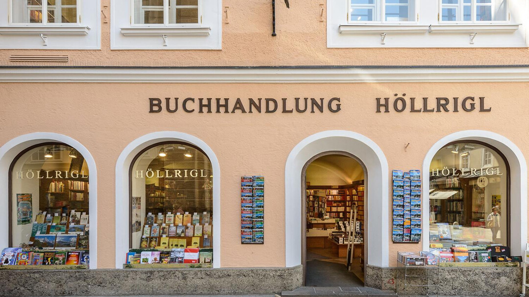 Traditionsbetrieb Buchhandlung Höllrigl | © Tourismus Salzburg GmbH, Breitegger G.