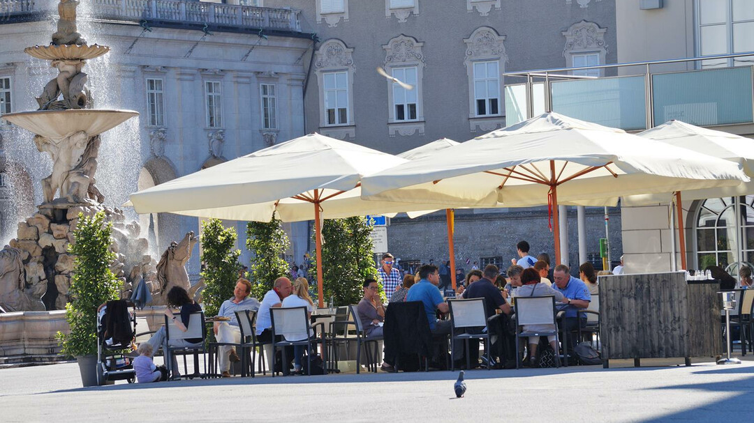 Café Glockenspiel am Mozartplatz | © Tourismus Salzburg