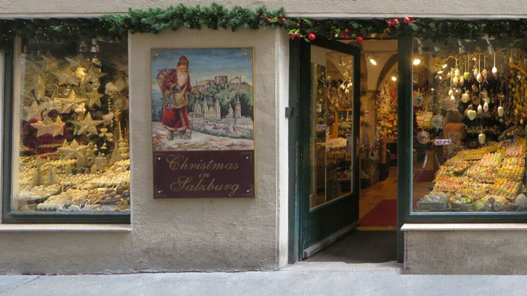 Eingang zum Shop | © Christmas in Salzburg