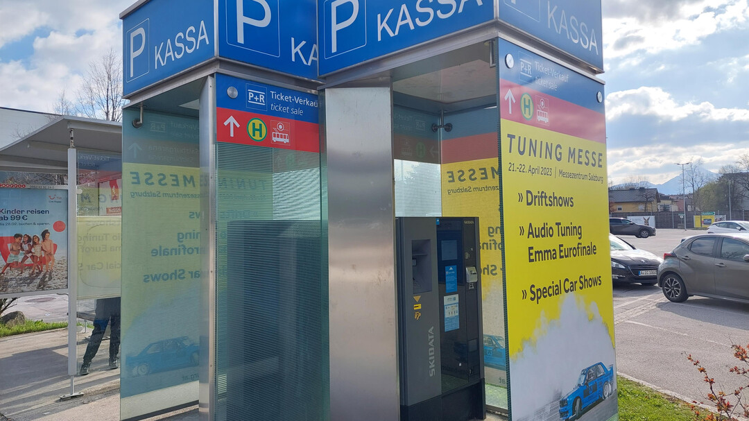 Ticketautomat am Messegelände | © TSG Tourismus Salzburg GmbH