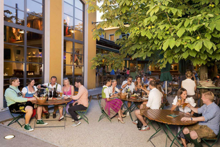 Die Weisse - Gastgarten | © Die Weisse