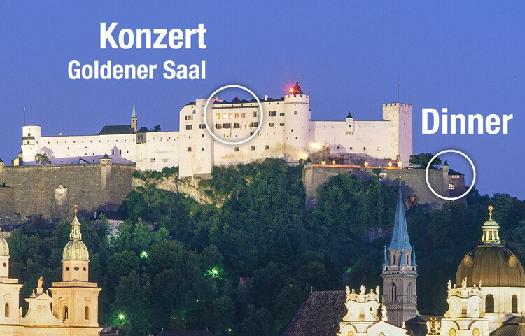 Dinner und Festungskonzert | © Salzburg Highlights