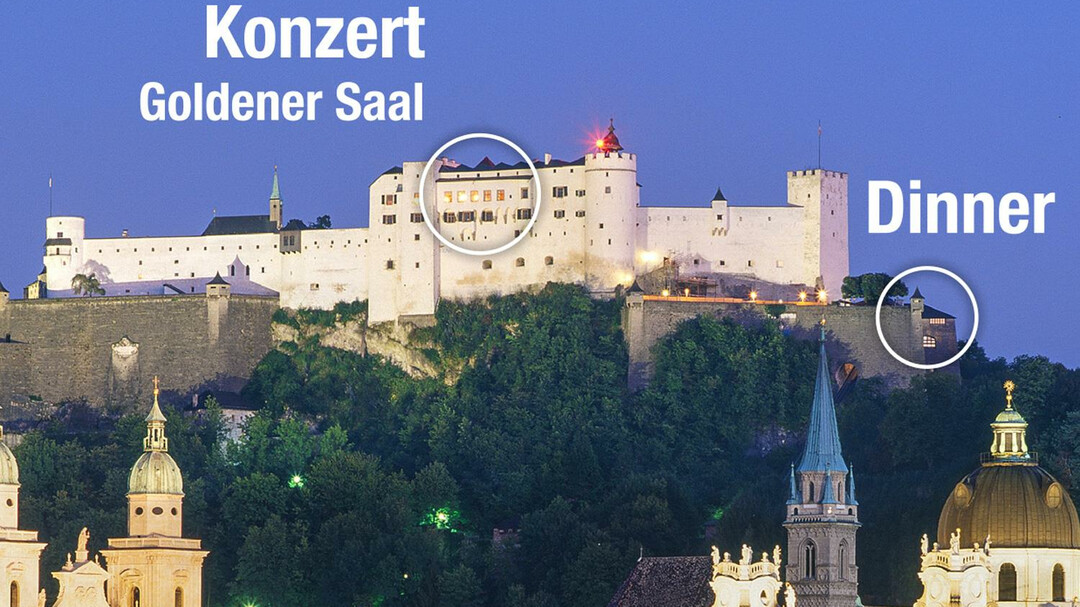 Dinner und Festungskonzert | © Salzburg Highlights