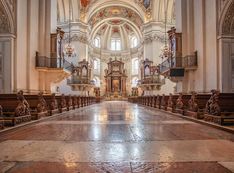 Salzburger Dom - Langhaus | © Salzburger Dom /  Eva trifft. Fotografie