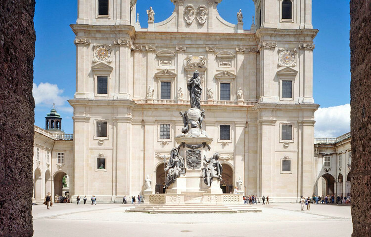 Salzburg Cathedral & Marian Statue | © Tourismus Salzburg