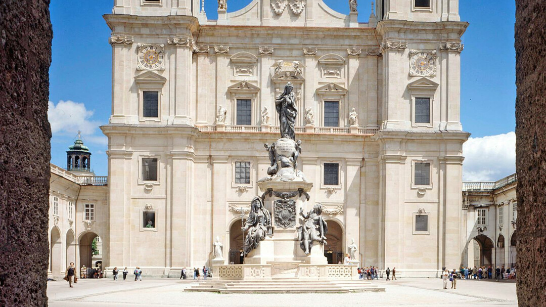 Salzburg Cathedral & Marian Statue | © Tourismus Salzburg