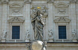 Detail of Marian Pillar in front of the Cathedral | © Tourismus Salzburg / S. Siller