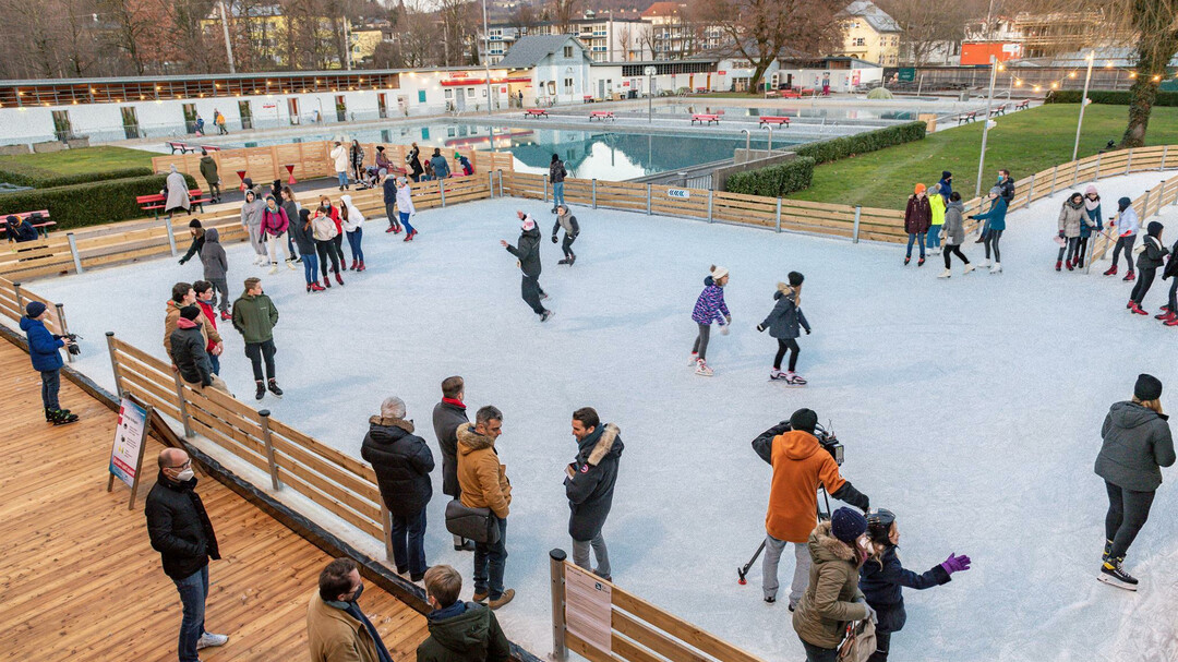 Eisfläche Volksgarten | © STADT:SALZBURG