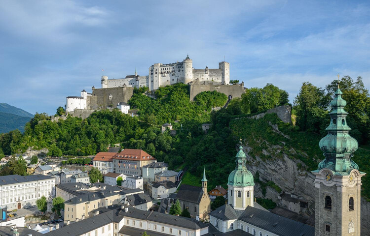 view to the Fortress | © Tourismus Salzburg / G. Breitegger