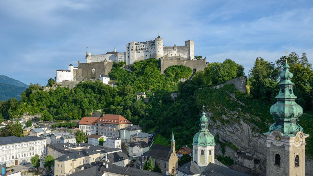view to the Fortress | © Tourismus Salzburg / G. Breitegger