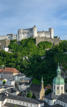 view to the Fortress | © Tourismus Salzburg / G. Breitegger