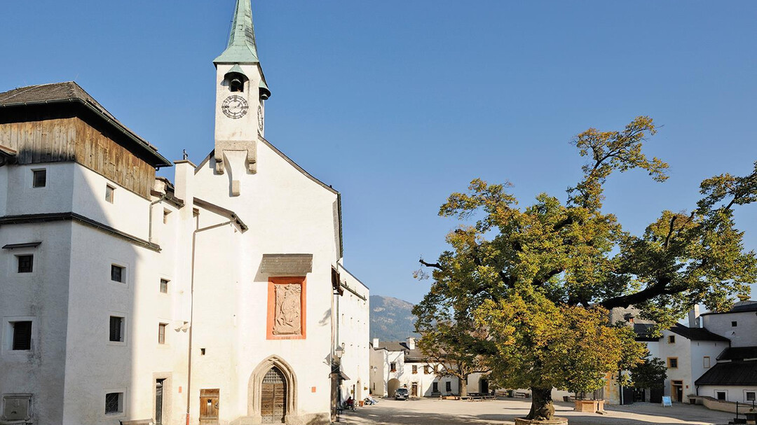 St. Georgs' Church | © Salzburger Burgen & Schlösser / www.guenterstandl.