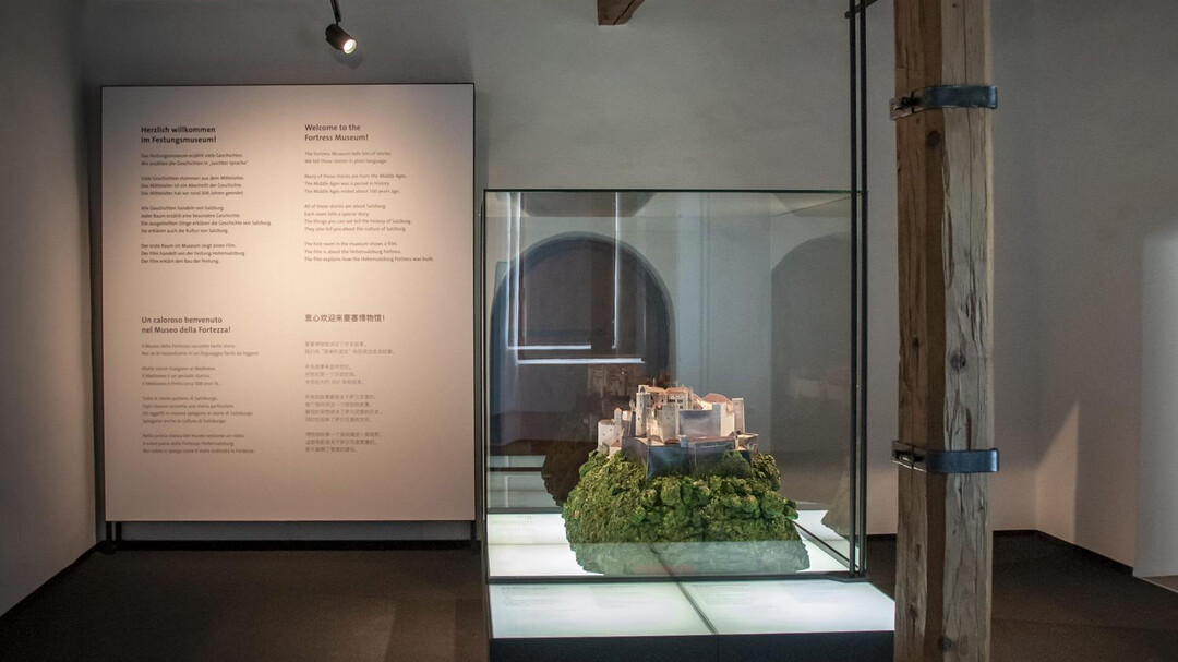 The building history of the Fortress | © Salzburg Museum / Bianca Würger