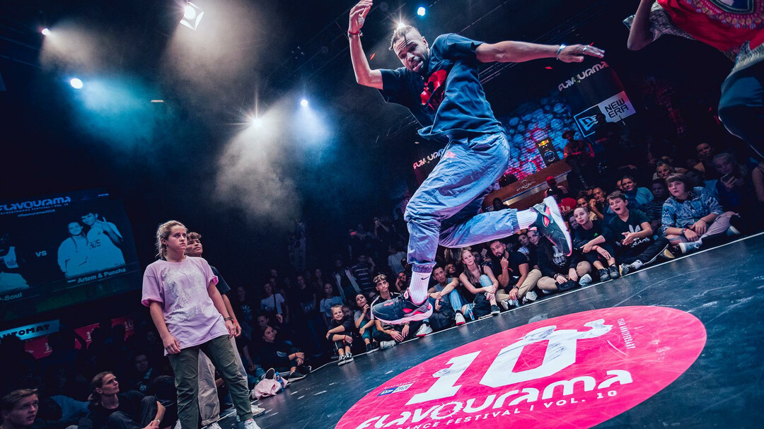 Two dancers at the Flavourama Battle | © Flavourama
