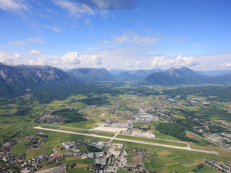 aerial view | © Salzburg Airport