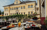 Frühstück mit Blick auf Schloss Hellbrunn | © Gassner Gastronomie
