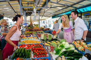 Grünmarkt in Salzburg | © Tourismus Salzburg GmbH, Breitegger G.