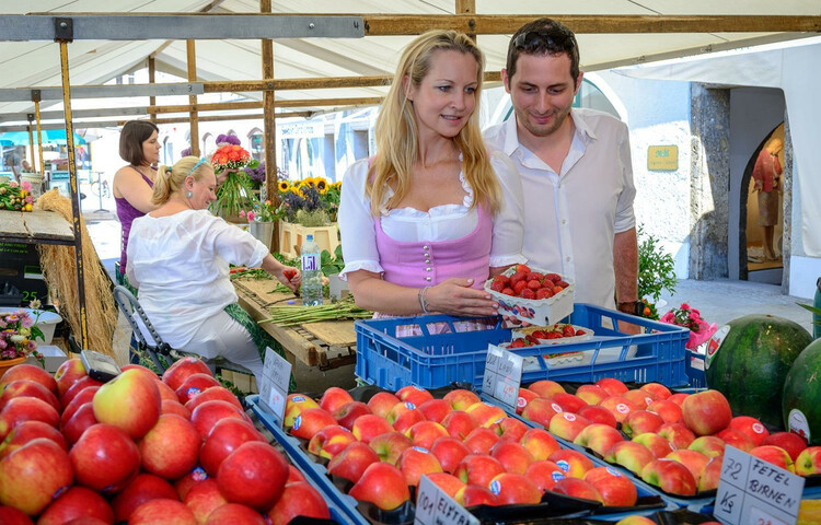 Grünmarkt - Obst | © Tourismus Salzburg GmbH, Breitegger G.