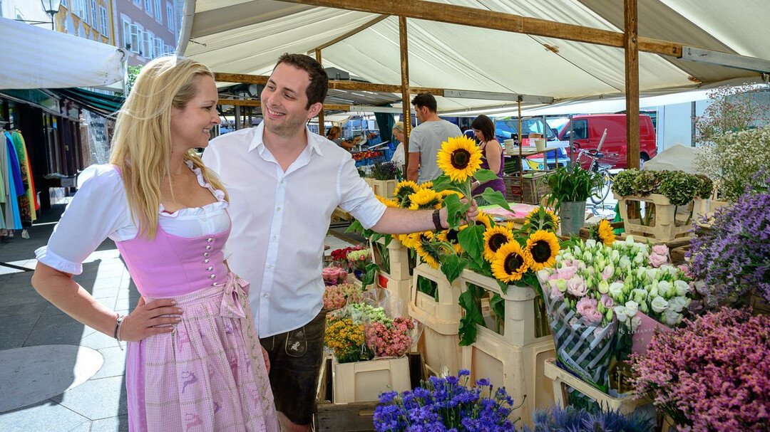 Grünmarkt - Blumen | © Tourismus Salzburg GmbH, Breitegger G.