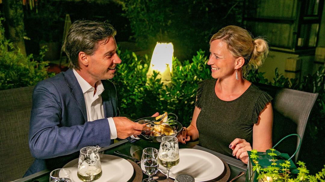 Speisen auf der Terrasse | © Hotel Heffterhof