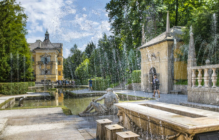 Trick Fountains at Hellbrunn: Fürstentisch | © Schlossverwaltung Hellbrunn / Auer