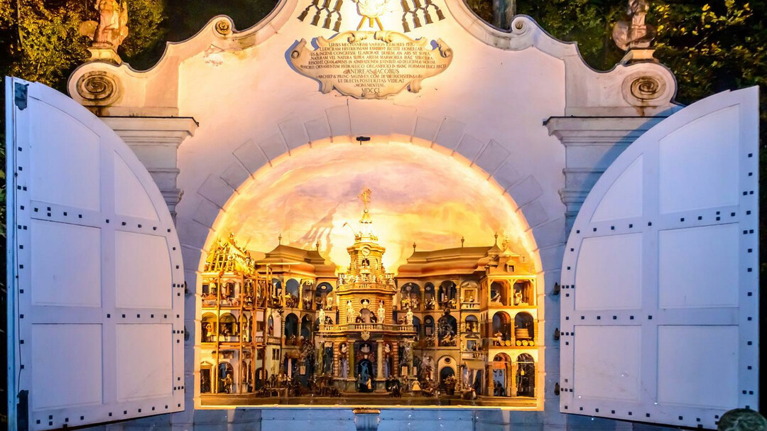 Trick Fountains at Hellbrunn: mechanical Theater | © Schlossverwaltung Hellbrunn