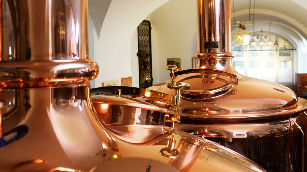 Hofbräu Kaltenhausen-  Braukessel | © Hofbräu Kaltenhausen