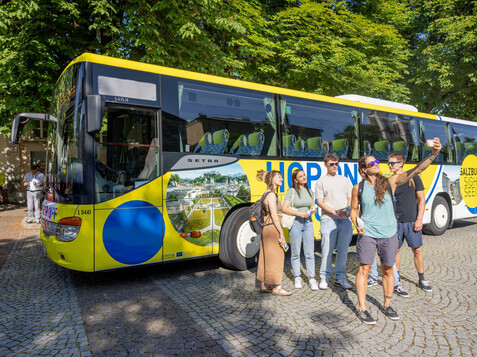 Hop on Hop off Mirabellplatz | © Salzburg Sightseeing / Doris Wild