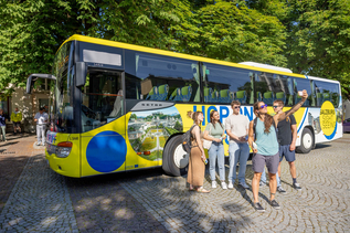 Hop on Hop off Mirabellplatz | © Salzburg Sightseeing / Doris Wild