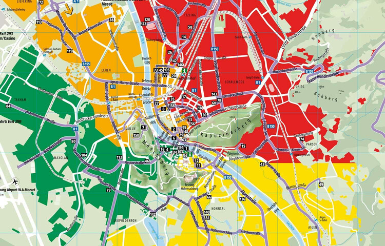Hotelleitsystem Ausschnitt | © Hotelleitsystem, TSG Tourismus Salzburg GmbH