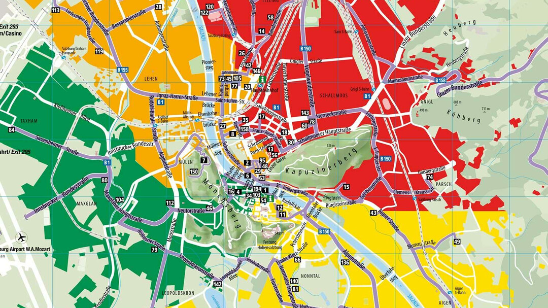 Hotelleitsystem Ausschnitt | © Hotelleitsystem, TSG Tourismus Salzburg GmbH