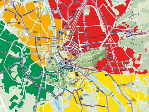 Hotelleitsystem Ausschnitt | © Hotelleitsystem, TSG Tourismus Salzburg GmbH