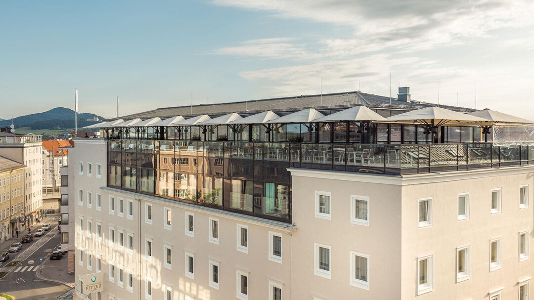 Luftansicht | © Imlauer Sky Restaurant & Bar