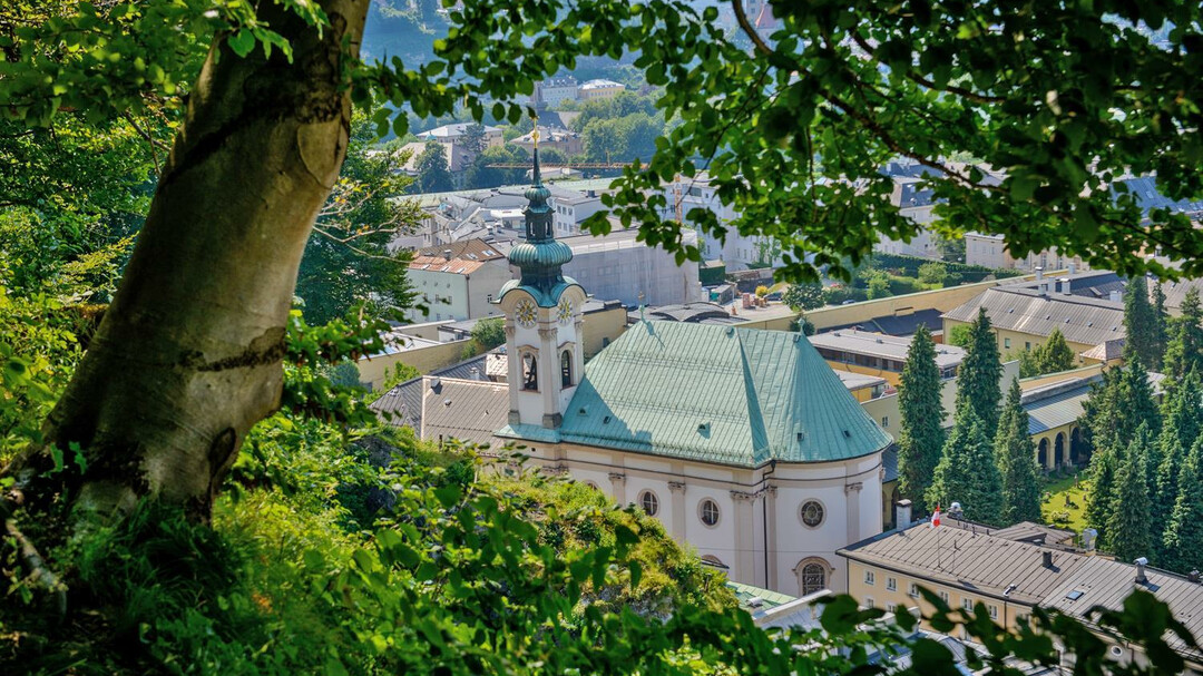 Blick auf die St. Sebastianskirche | © Tourismus Salzburg / G.Breitegger