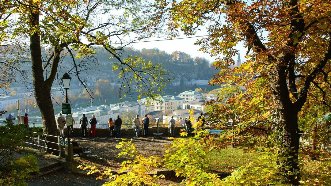 Aussichtsplattform Hettwerbastei am Kapuzinerberg | © Tourismus Salzburg / G.Breitegger