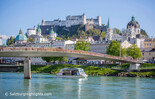 Amadeus und Festung | © Salzburg Stadt Schiff-Fahrt GmbH & Co KG