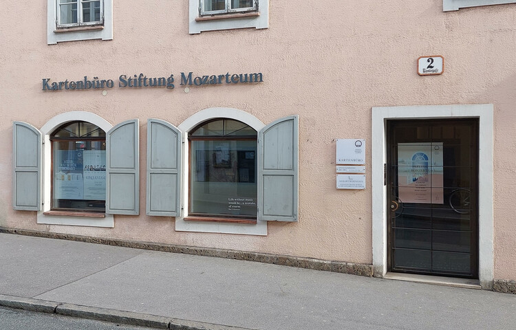 Kartenbüro - Stiftung Mozarteum | © Tourismus Salzburg GmbH