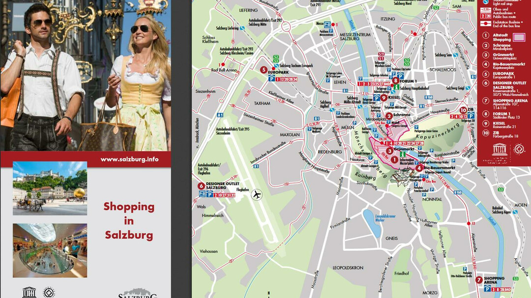 Shopping Plan | © Tourismus Salzburg