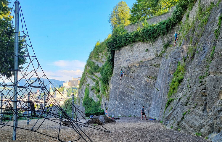 Kletterparcour Müllner Schanze | © Tourismus Salzburg GmbH / K. Brugger