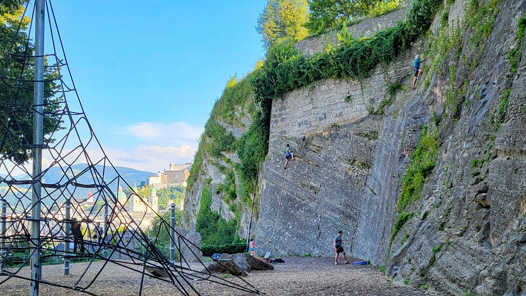 Kletterparcour Müllner Schanze | © Tourismus Salzburg GmbH / K. Brugger